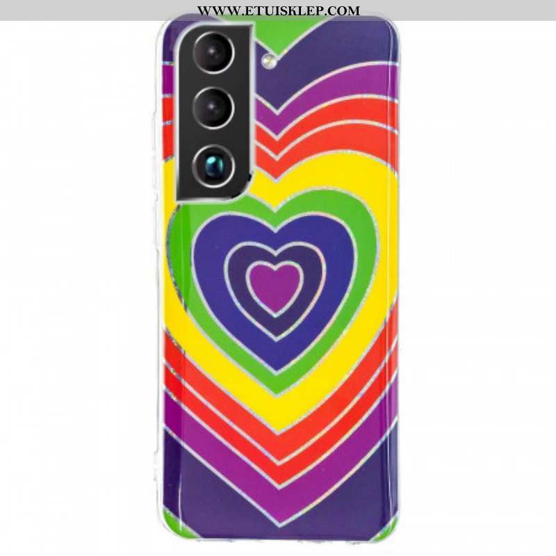 Etui do Samsung Galaxy S22 5G Psychodeliczne Serce